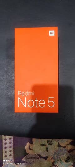 redmi note 5 with box