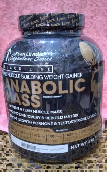Anabolic mass / protein / weight gainer / Mass gainer / Masstech 0