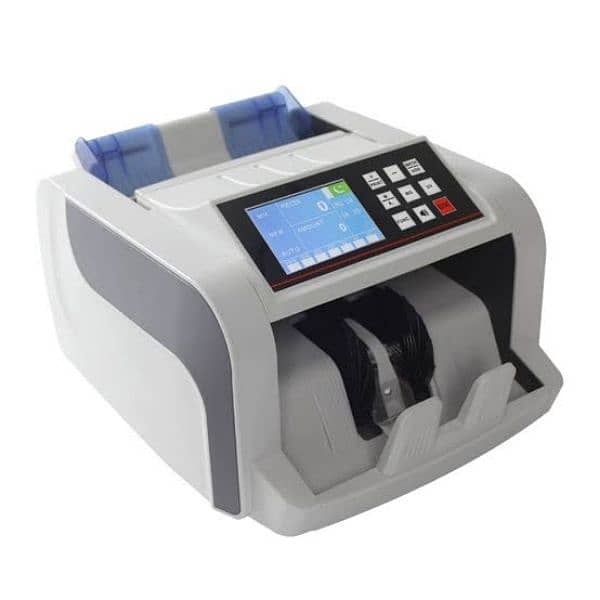 cash counting machine with fake note detection 1 year warranty. 7