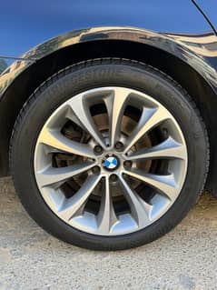 ORIGINAL BMW 18” ALLOY WHEELS WITH TYRES