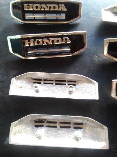 HONDA Silver Monogram Matel Body Rs ,700 1