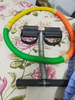 tummy trimmer, pulley, belt for gym use