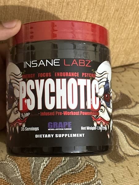 Psychotic pre workout 100% | 03322655906 0