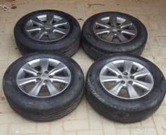 Toyota grande 2017 Limited Edition Genion Rims and chinis Tyres 0