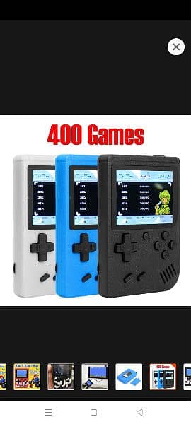 Game Pocket player 500 Games bultin 2