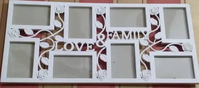 Wall hanging family frame