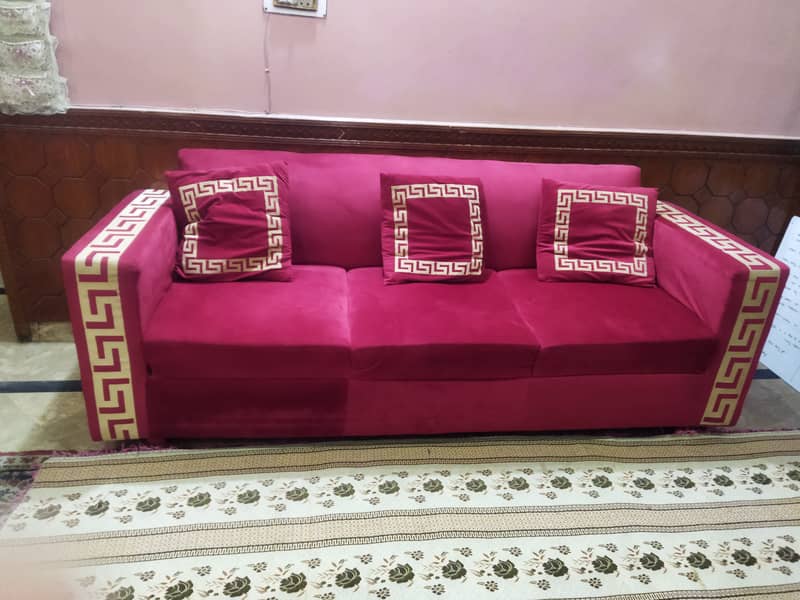 2 sofa, glass table, and carpet . 03233688008 2