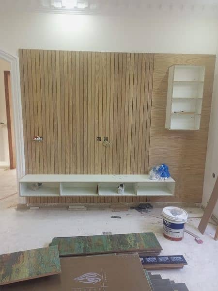Wardrobe /Kitchen work/Solid Wooden Door. Semi solid wooden door 2