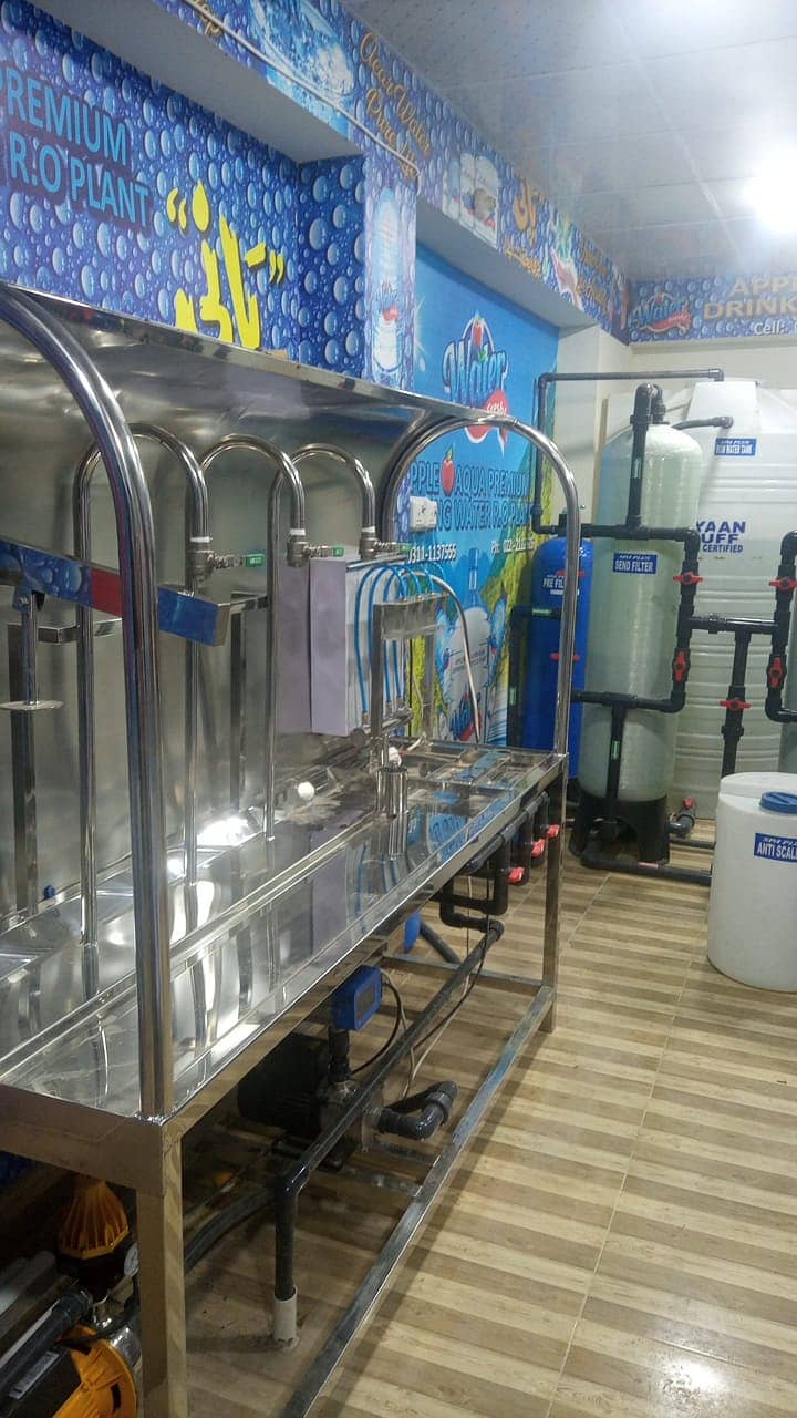 RO plant water plant Mineral water - Commercial RO Plant - De-lonizer 3