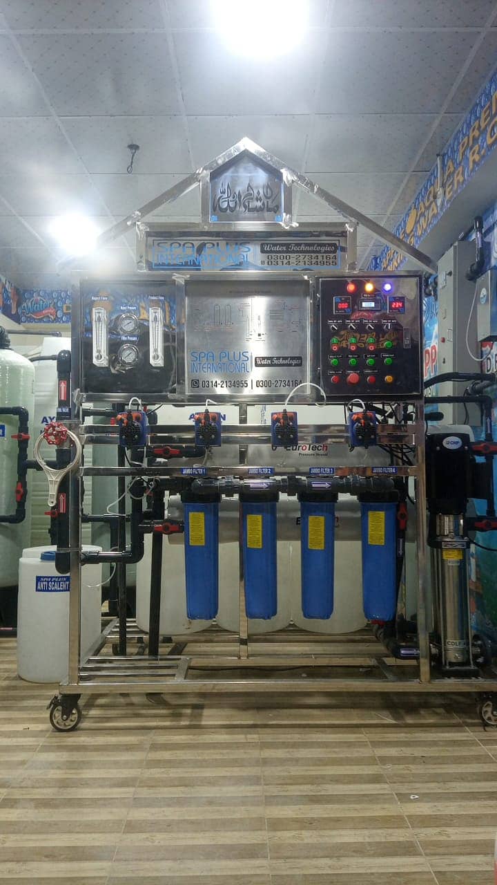 RO plant water plant Mineral water - Commercial RO Plant - De-lonizer 6
