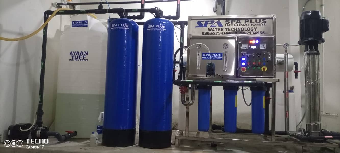 RO plant water plant Mineral water - Commercial RO Plant - De-lonizer 8