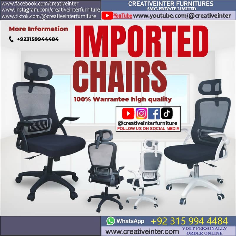 Office chair table study Executive Mesh Desk Staff Visitor Manager 15