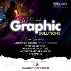 i am professional graphics designer and video editor