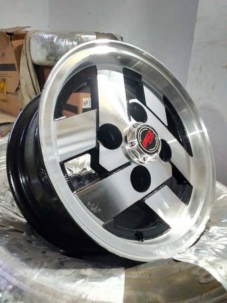 GENUINE ALLOY RIMS FOR MEHRAN, HEROOF AND KHYBER 0