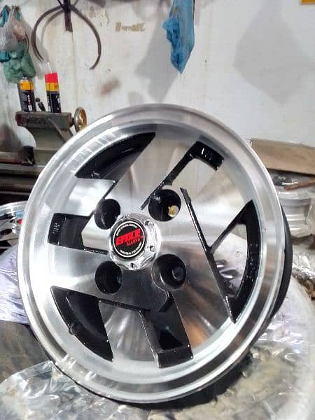 GENUINE ALLOY RIMS FOR MEHRAN, HEROOF AND KHYBER 2