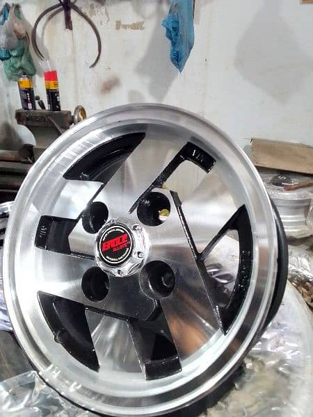 GENUINE ALLOY RIMS FOR MEHRAN, HEROOF AND KHYBER 3