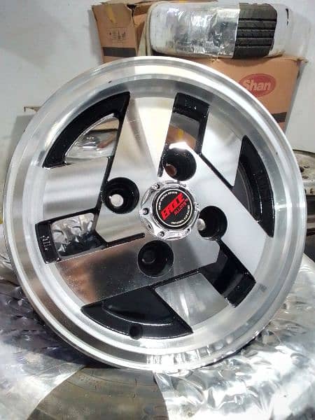 GENUINE ALLOY RIMS FOR MEHRAN, HEROOF AND KHYBER 5