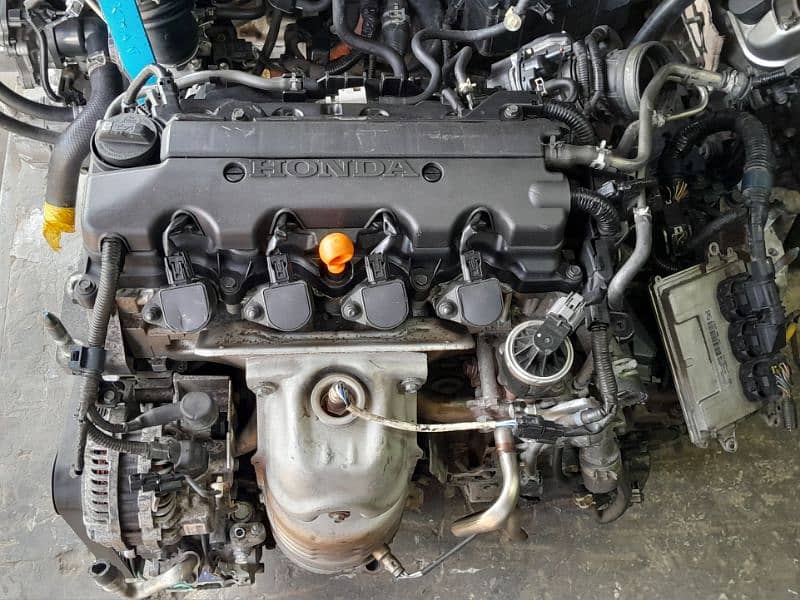 Honda civic #Reborn R18 complete engine with automatic transmission. 1