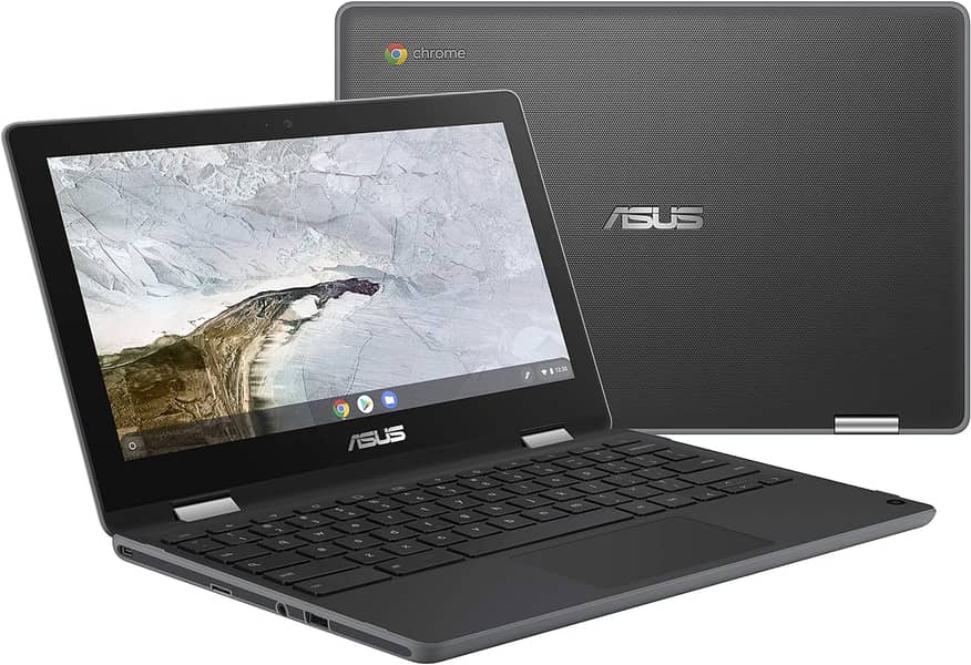 ASUS Chromebook C214M 360 Touch Convertable with Stylus Pen 1