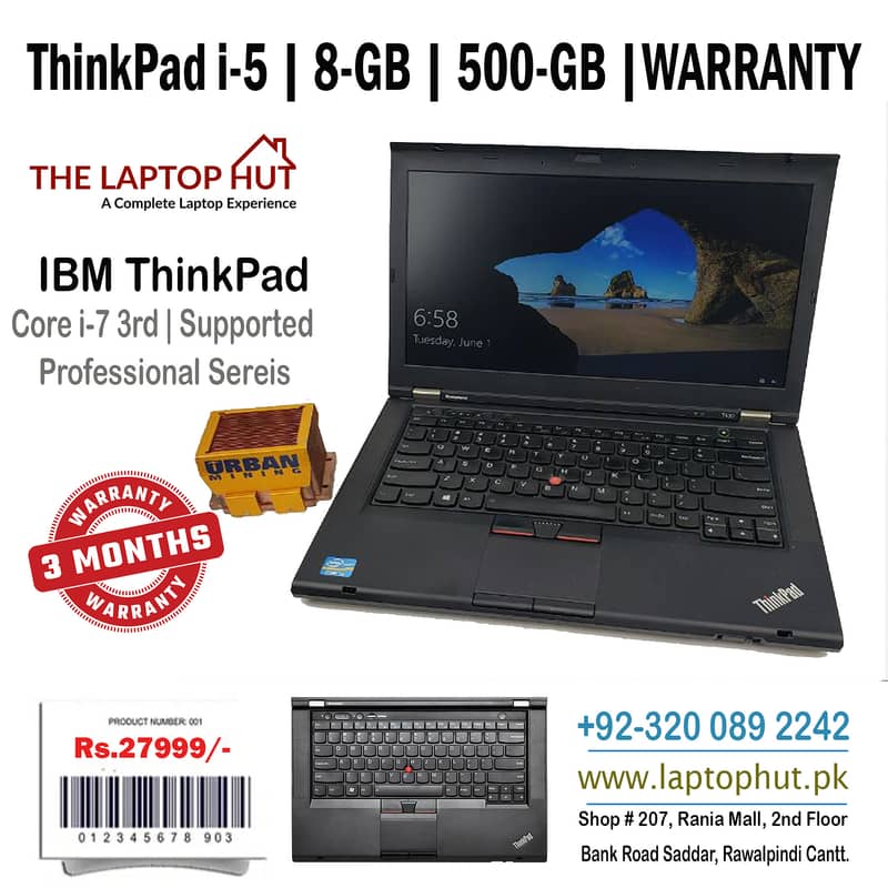 IBM Professional Laptop| 5th Generation|4-GB 128-GB||3 Months Warranty 15