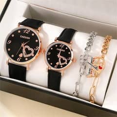 Couple watches with Bracelet set