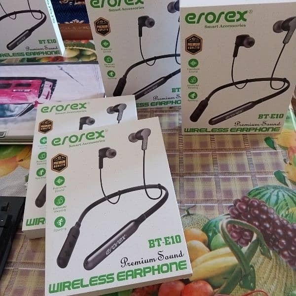 Original Erorex BT-E10 Wireless Neckband Bluetooth 5.2 1