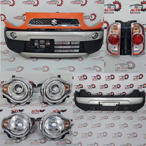 Suzuki Hustler/Mazda Flair Front/Back Light Head/Tail fog Lamp Bumper 0