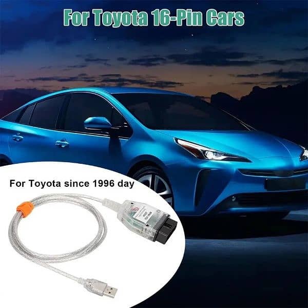Latest Mini VCI J2534 For Toyota scan Techstream Car Diagnostic Cable 1