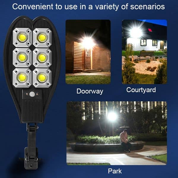 Solar Street Light with built in battery 3