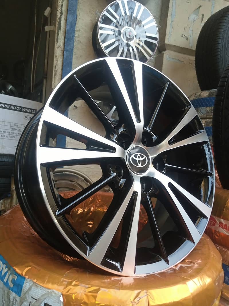 BRANDE NEW RIMS FOR TOYOTA COROLLA 1.6 AND 1.8 2