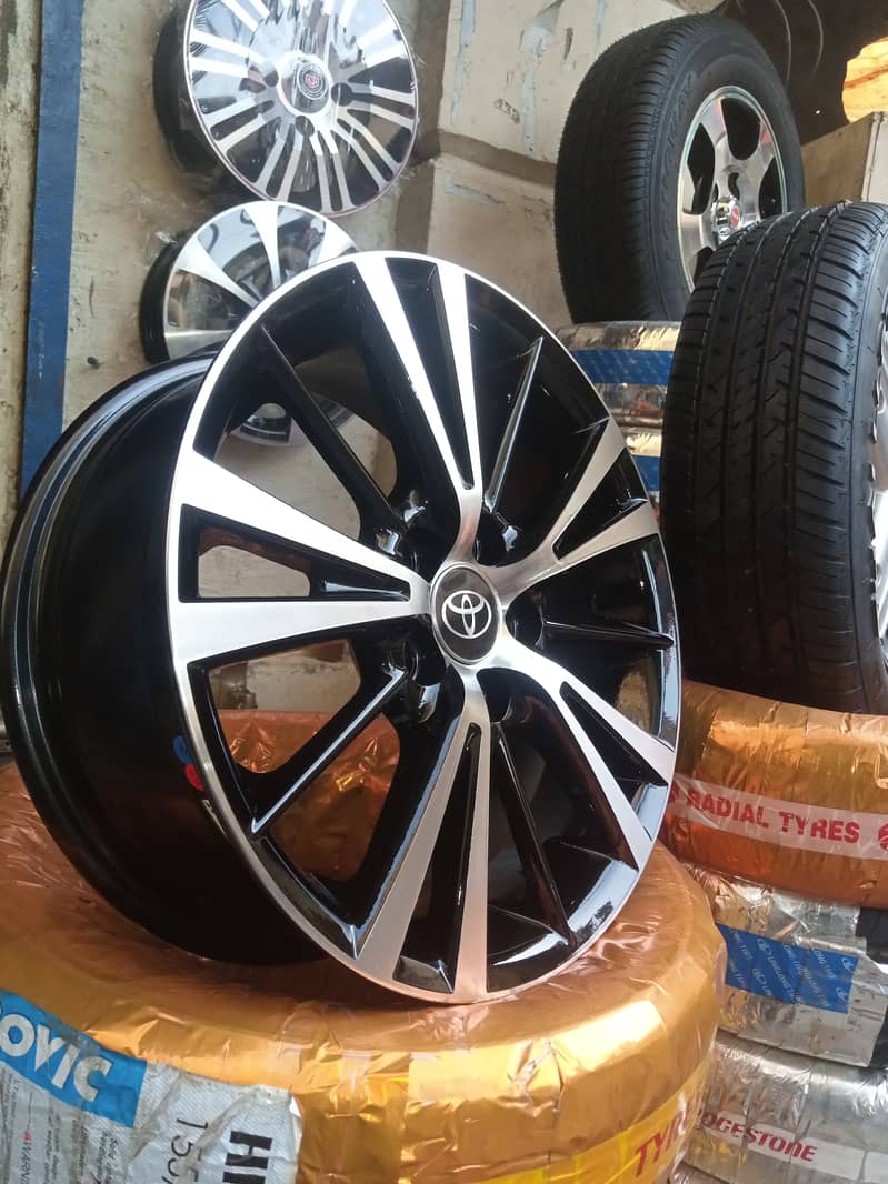 BRANDE NEW RIMS FOR TOYOTA COROLLA 1.6 AND 1.8 7