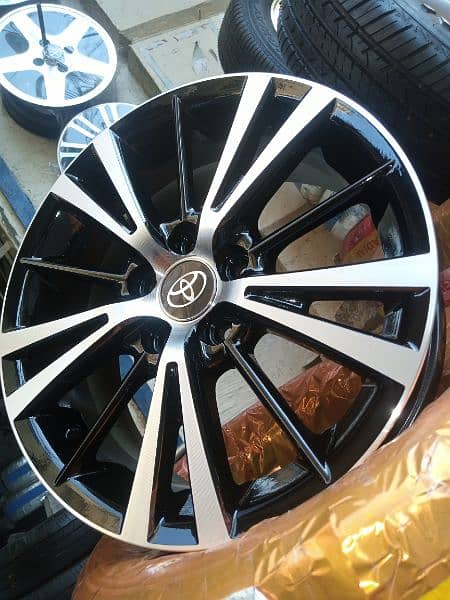 BRAND NEW ALLOY RIMS FOR TOYOTA COROLLA GRANDE 1.6 AND 1.8 5