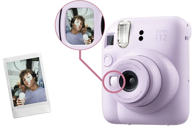 FUJIFILM Instax Mini 12 Instant Camera - Pink, White, Purple, Green, 2