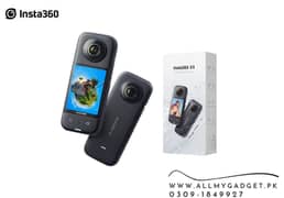 Insta360 X3 72MP Waterproof 5.7K 360° Screen Action Travel Camera
