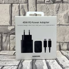 Samsung 45W Watt Super Fast Charger Adapter S22 S23 S23 Ultra Plus