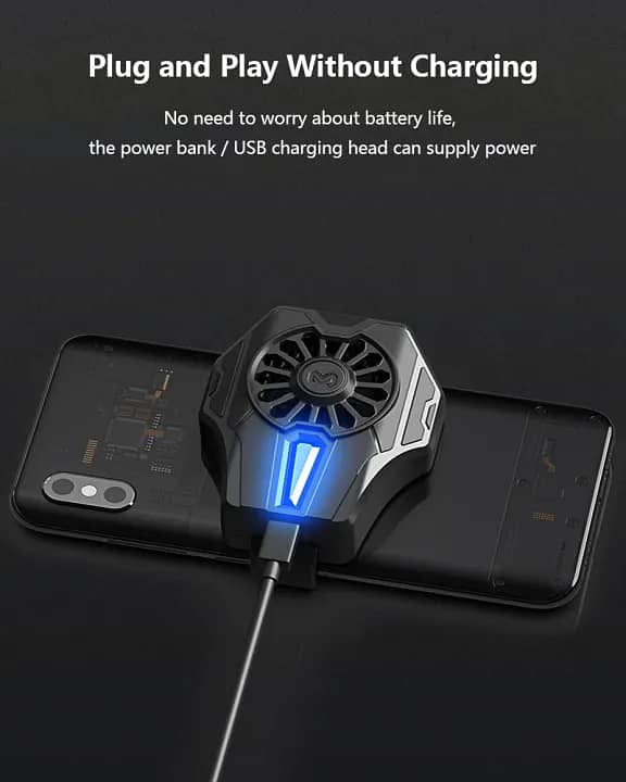 Mobile Cooling Fan Memo L01 Gaming Mobile Phone Cooler Cooling Radiato 4