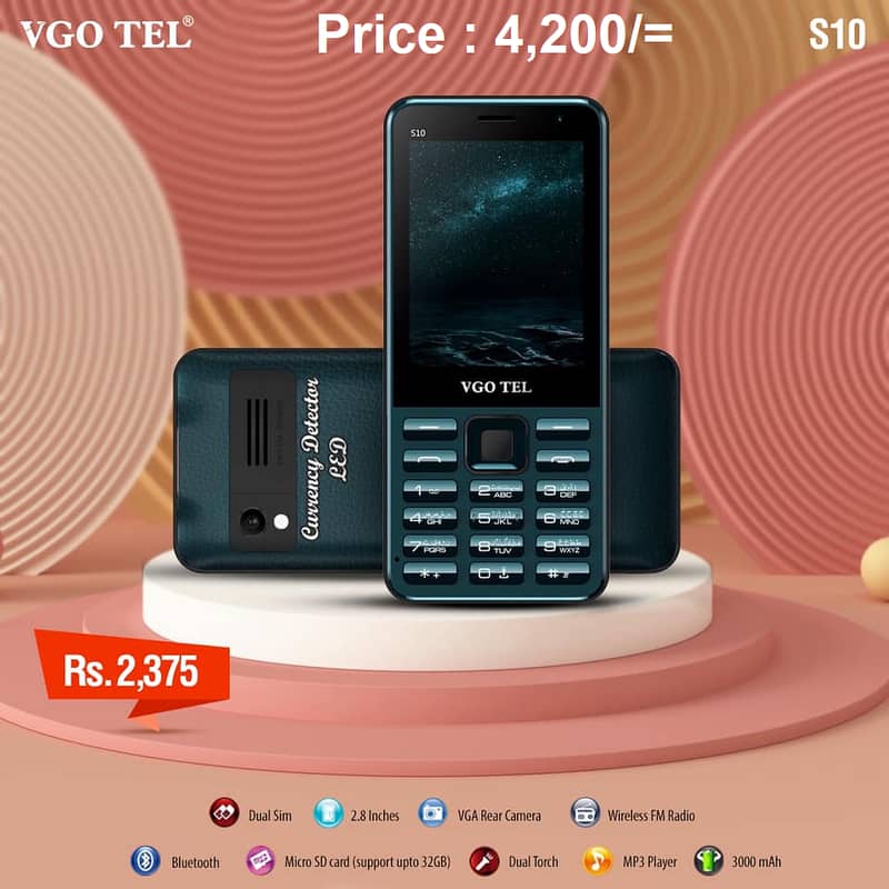 Vgo Tel Keypad Mobile Phone Available different models 1