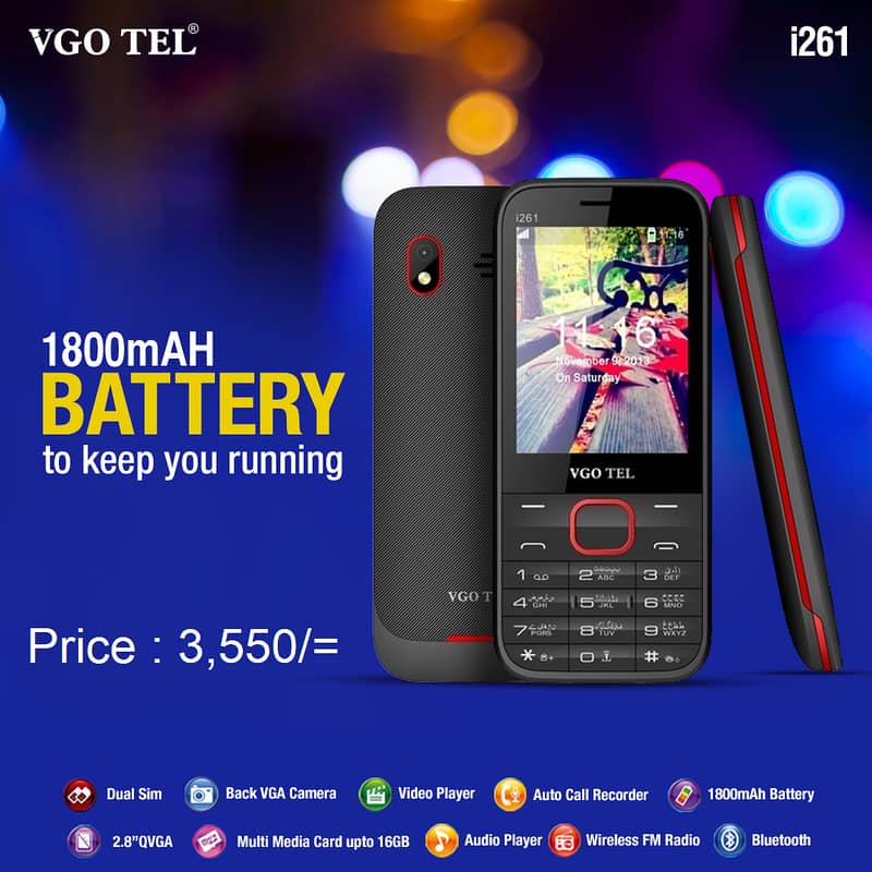 Vgo Tel Keypad Mobile Phone Available different models 5