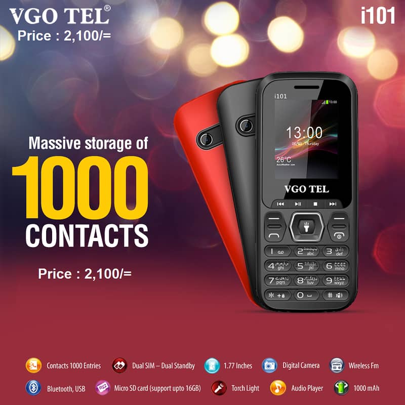 Vgo Tel Keypad Mobile Phone Available different models 8