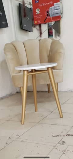 Sofa chair and table set