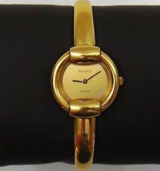 original gucci imported gold plated watch 5