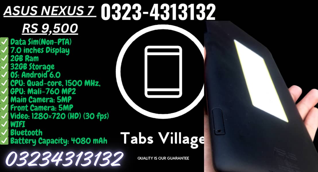 8" Tab 3GB RAM 32GB ROM box & 1 year warranty Cheap Tablets in Lahore 11