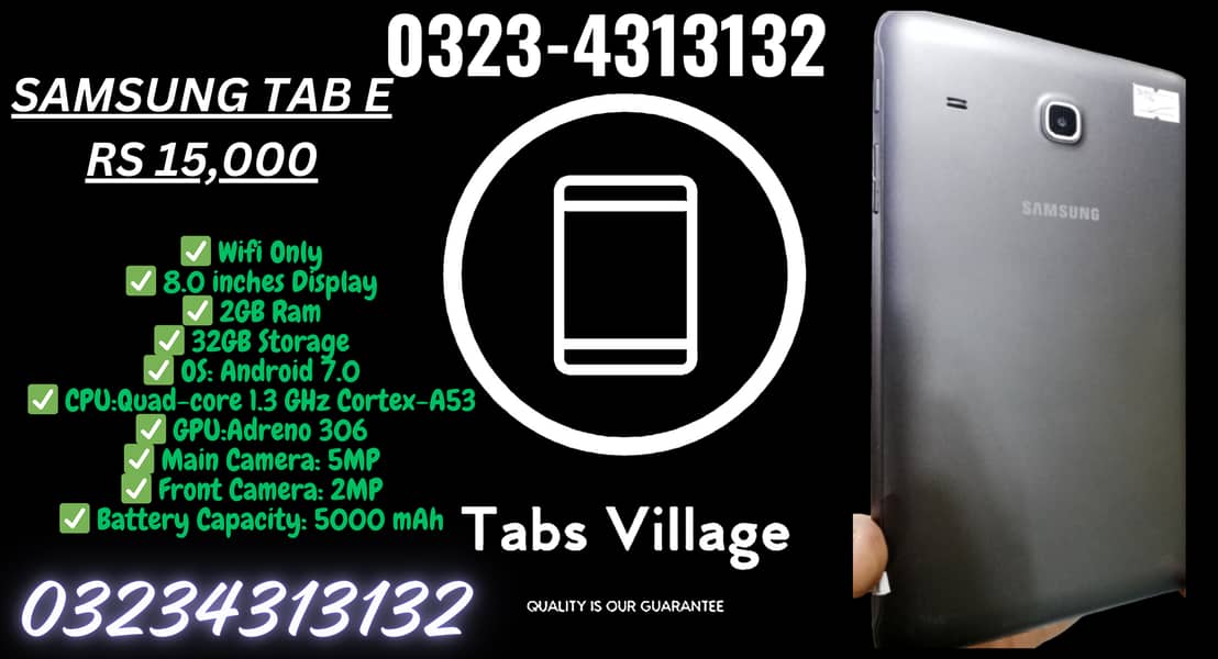 8" Tab 3GB RAM 32GB ROM box & 1 year warranty Cheap Tablets in Lahore 14