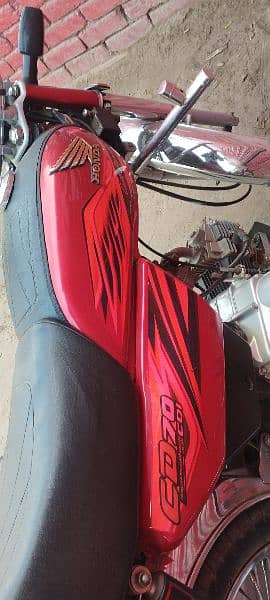Honda CD 70 10/10 condition All Punjab number engine ek dfa b open nai 1