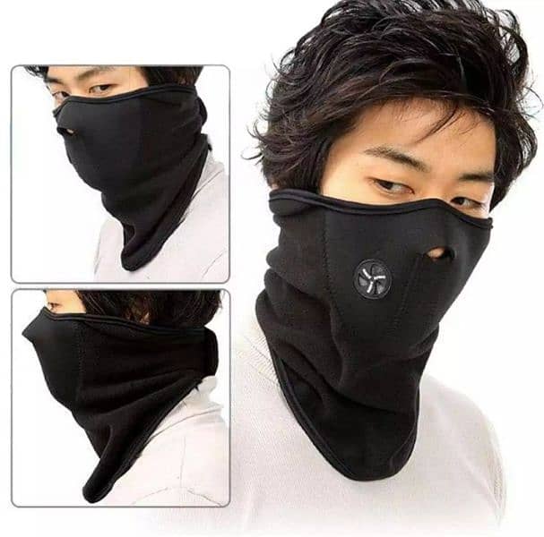 half face stylish face mask for riding dust proof delivery all Pak 1