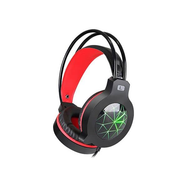 PolyGold PG-6920 Gaming Headset USB Wired LED Headset with Microphone 1