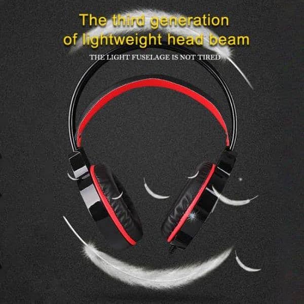 Headset /Gaming Headset USB Wired LED Headset with Microphone 5