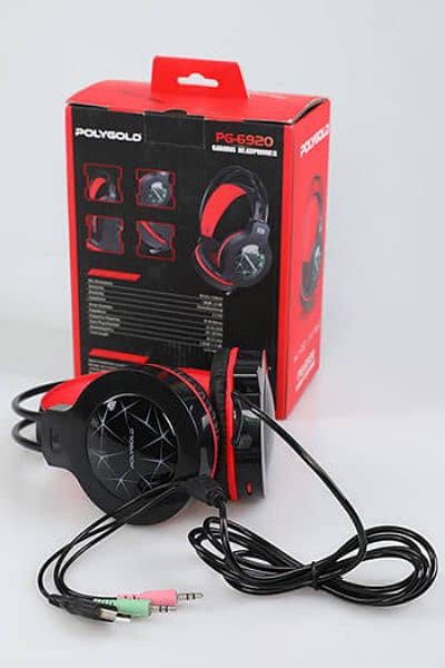 Headset /Gaming Headset USB Wired LED Headset with Microphone 6