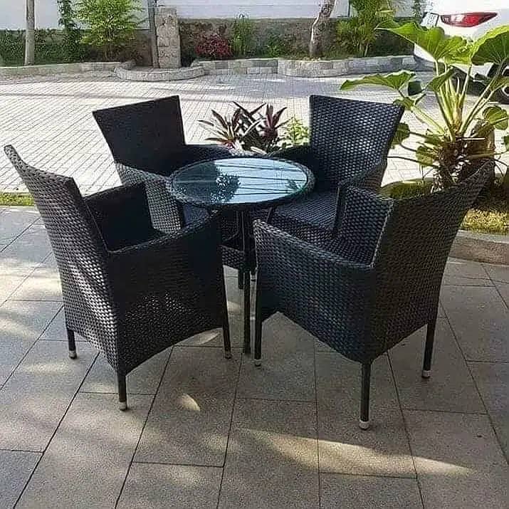 Rattan Chairs, Garden Lawn Outdoor cafe restaurant furniture rooftop 12