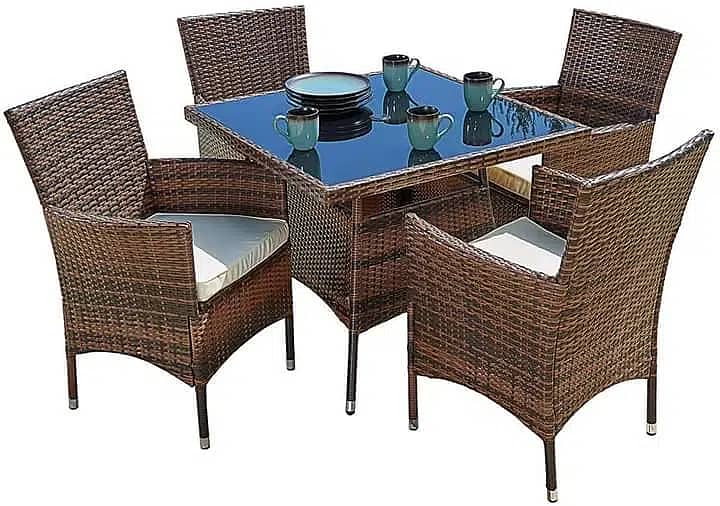 Rattan Chairs, Garden Lawn Outdoor cafe restaurant furniture rooftop 16
